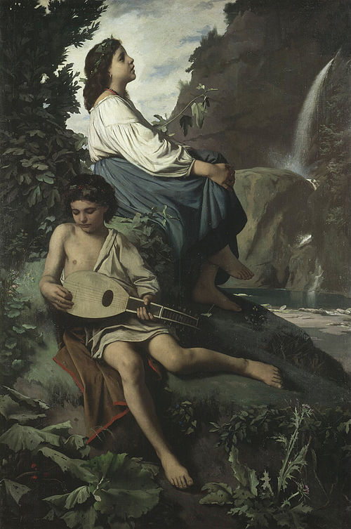 Souvenir de Tivoli, 1867, Anselm Feuerbach