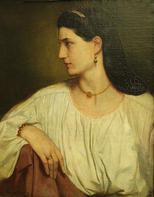 Nanna, 1861, Anselm Feuerbach