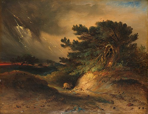 The Thunderstorm, 1843, Johannes Tavenraat