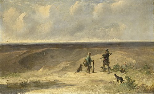Tavenraat Caught a Poacher, 1850, Johannes Tavenraat