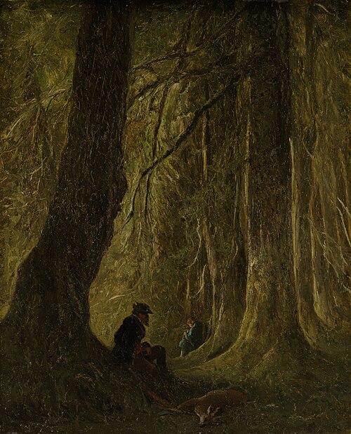 Op drijfjacht, 1850, Johannes Tavenraat