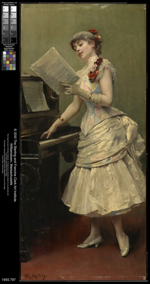 The Singer, 1880, Raimundo de Madrazo y Garreta