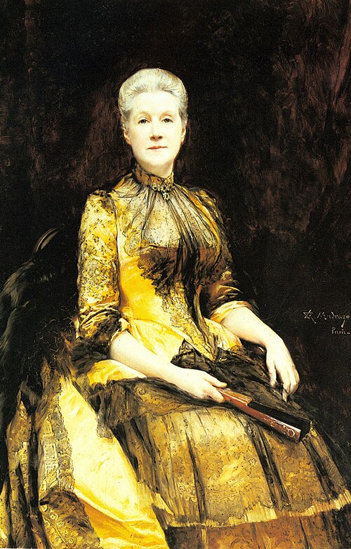A Portrait of Mrs. James Leigh Coleman, 1886, Raimundo de Madrazo y Garreta