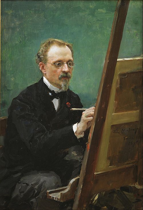 Federico de Madrazo Painting, 1875, Raimundo de Madrazo y Garreta