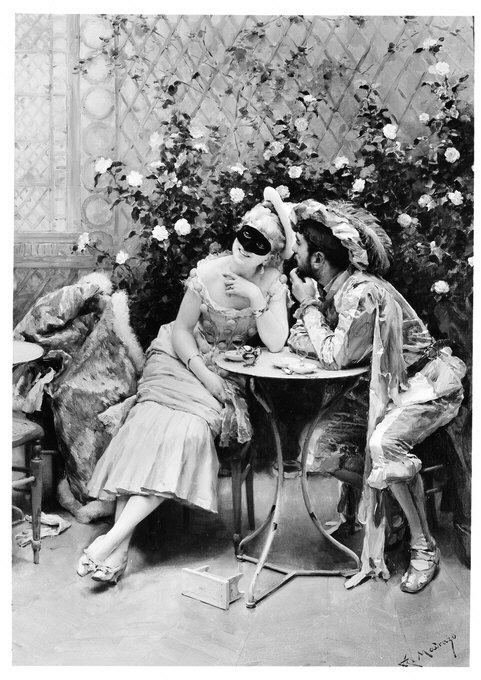 Masqueraders, 1875, Raimundo de Madrazo y Garreta
