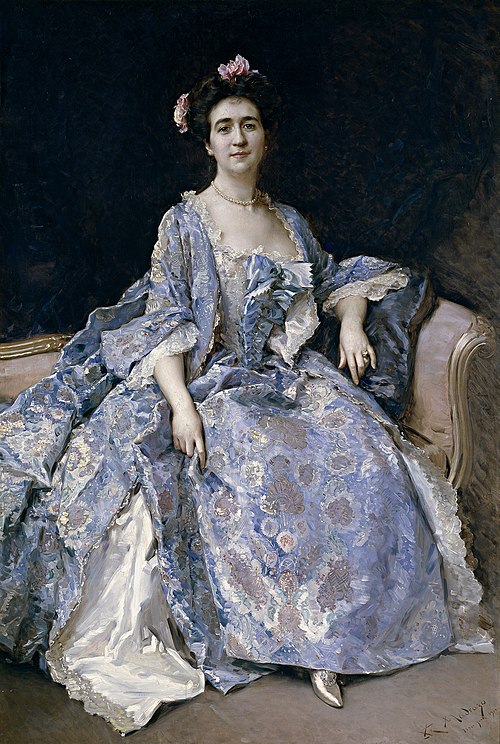 María Hahn esposa del pintor, 1901, Raimundo de Madrazo y Garreta