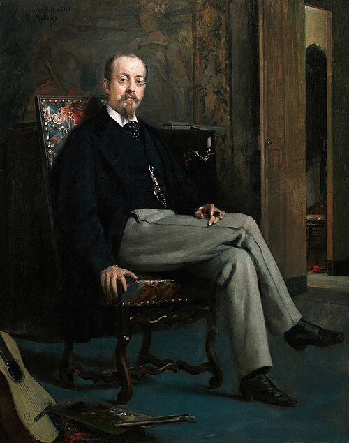 The Painter Benito Soriano Murillo, 1863, Raimundo de Madrazo y Garreta