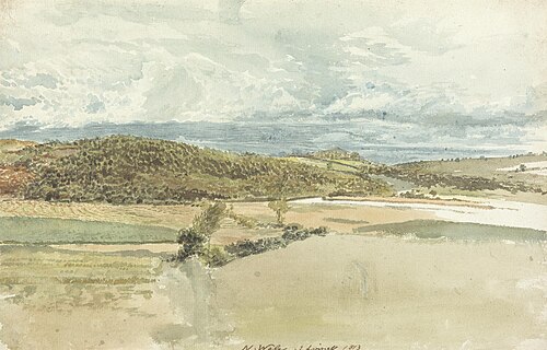 Landscape in North Wales, 1813, John Linnell