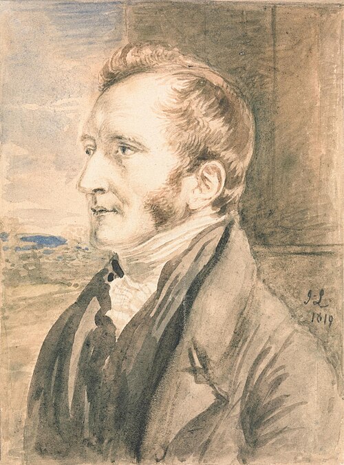 Portrait of a Man, 1819, John Linnell