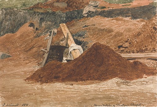 Foundation of Stratten's Chapel, 1811, John Linnell