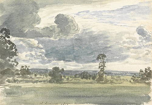 A Windy Day, 1815, John Linnell