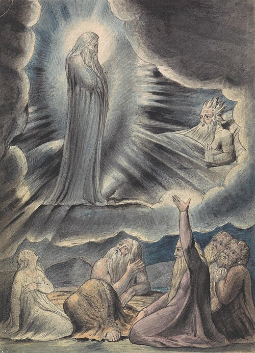 The Vision of Eliphaz, , John Linnell