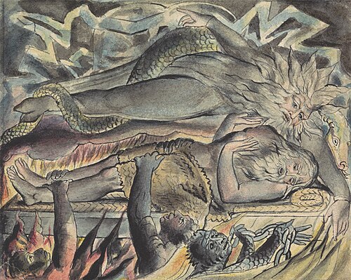 Job's Evil Dreams, , John Linnell