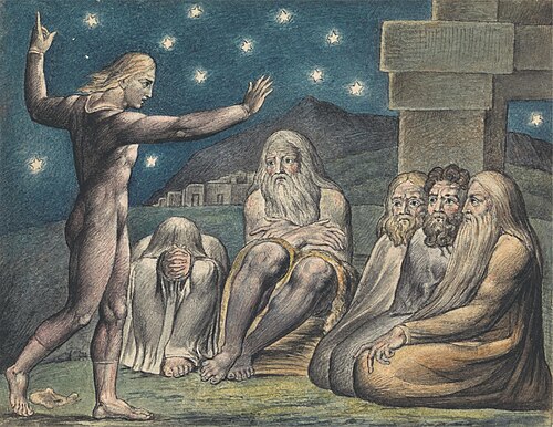 The Wrath of Elihu, , John Linnell