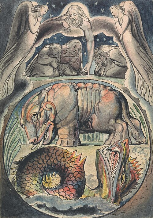 Behemoth and Leviathan, , John Linnell