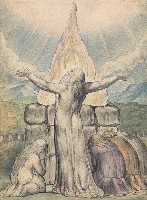 Job's Sacrifice, , John Linnell