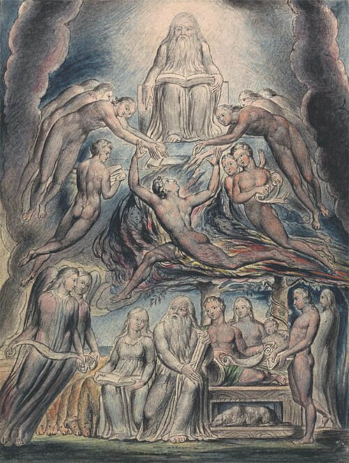 Satan before the Throne of God, , John Linnell