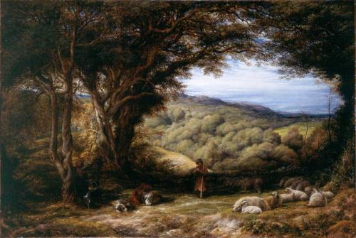 Under the Hawthorn, 1853, John Linnell