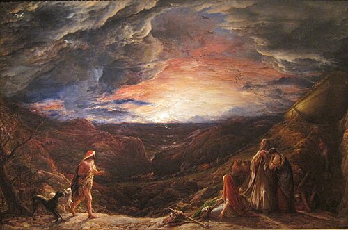 Noah: The Eve of the Deluge, 1848, John Linnell