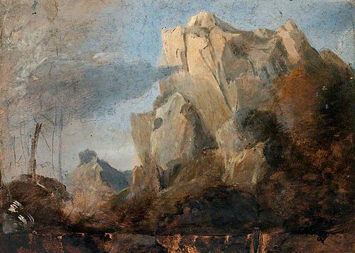 Rocky Promontory, 1817, John Linnell