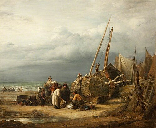 The Hastings Coast, 1832, John Linnell