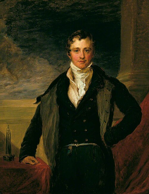 Sir Humphry Davy (1778–1829), Scientist, 1837, John Linnell