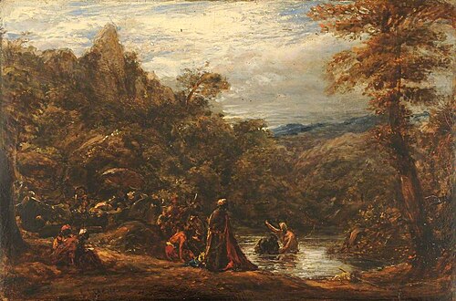 Baptism of the Eunuch, 1840, John Linnell