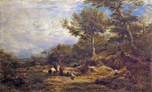 A Forest Road, 1856, John Linnell