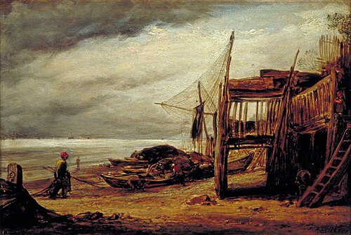 A Coast Scene, 1860, John Linnell