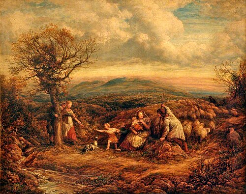 Pastoral (Mountain Shepherds), 1870, John Linnell