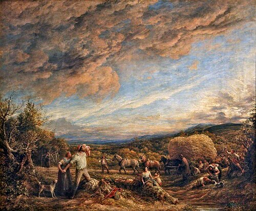 The Last Load, 1874, John Linnell
