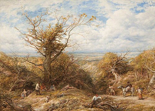 Woods and Forests, 1875, John Linnell