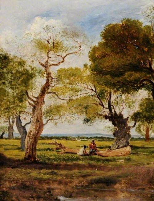 In Windsor Forest, Berkshire, , John Linnell