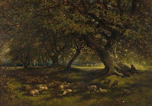 A Sylvan Scene, , John Linnell