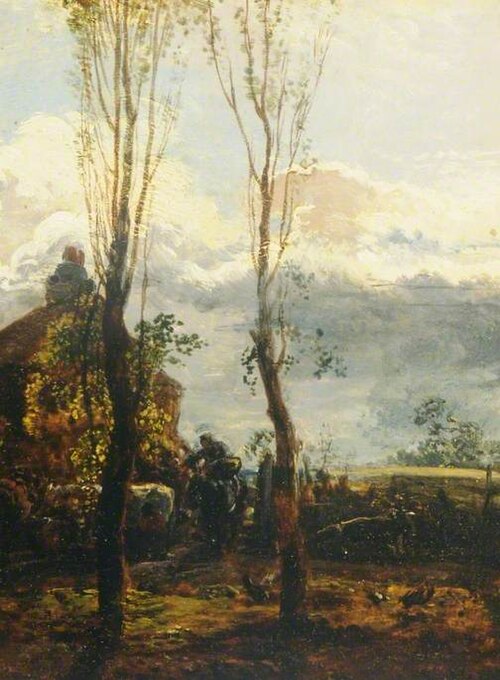 Evening, , John Linnell