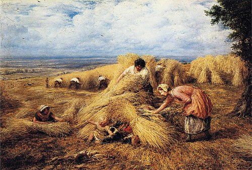 Cornfield Cradle, 1839, John Linnell