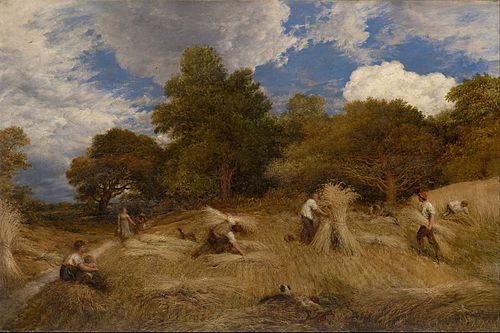 Wheat, 1860, John Linnell