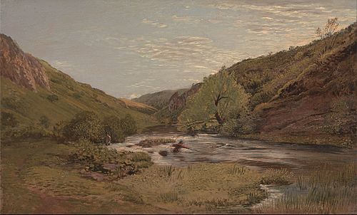 In Dovedale, 1814, John Linnell