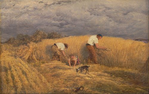A Finished Study for 'Reaping', 1858, John Linnell