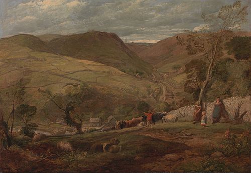 Hanson Toot, View in Dovedale, , John Linnell