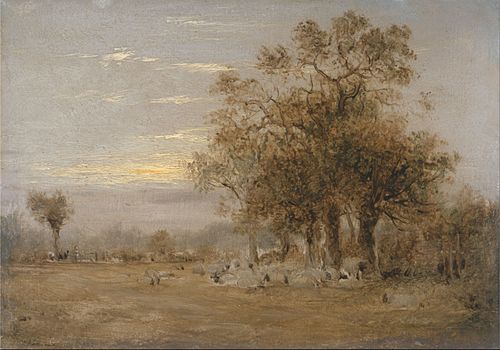 Sheep Grazing, 1835, John Linnell
