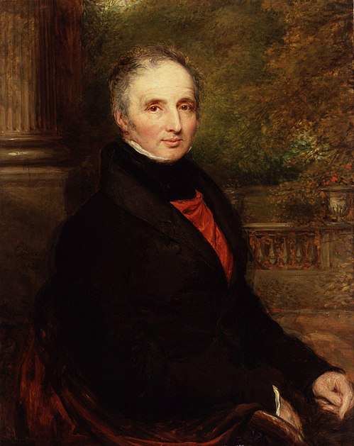 Peter King, 7th Baron King of Ockham, 1832, John Linnell