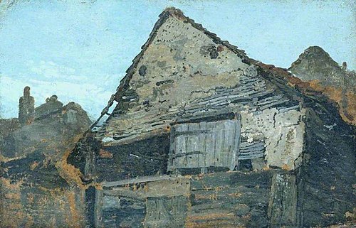 Study of Buildings (‘Study from Nature’), 1806, John Linnell