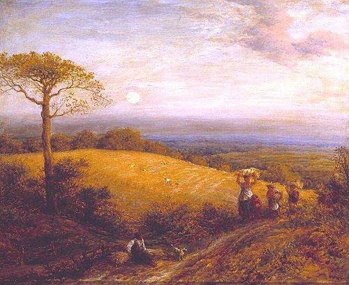 Harvest Moon, 1858, John Linnell