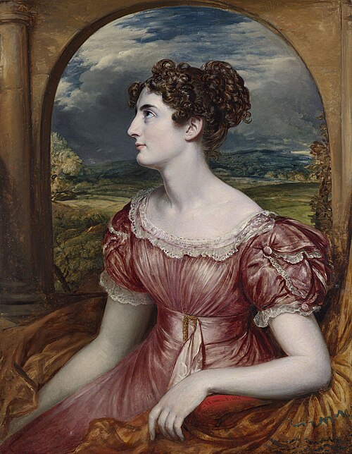 A Member of the Puxley Family, 1826, John Linnell