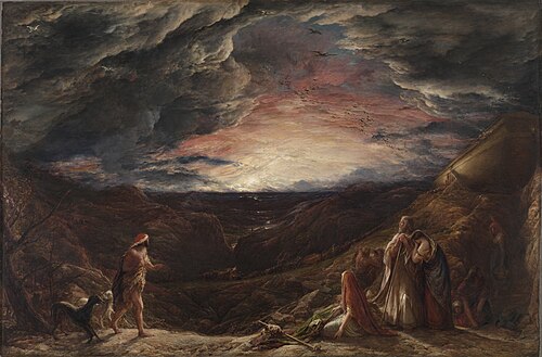 Noah:  The Eve of the Deluge, 1848, John Linnell