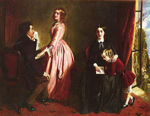 Die Gouvernante, 1851, Rebecca Solomon