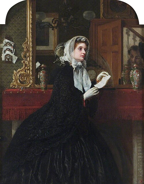 The Appointment, 1861, Rebecca Solomon