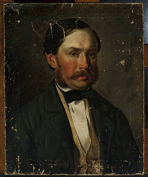 Portrait of Aleksander Odrowąż Bębnowski, 1847, Ivan Khroutski