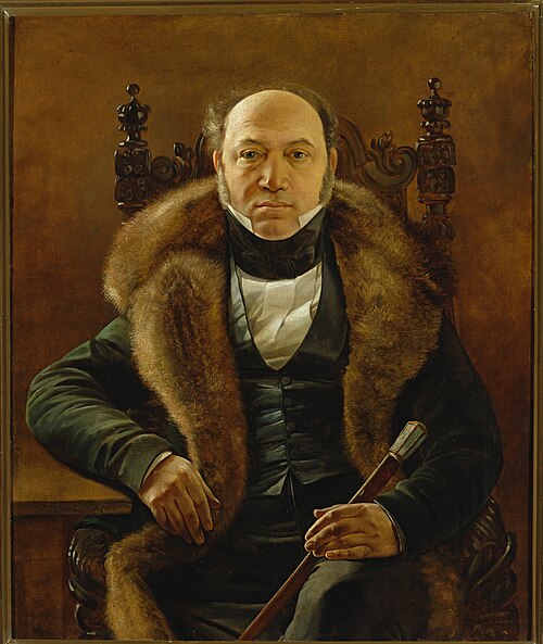 Portrait of Mikołaj Malinowski (1799–1865), 1847, Ivan Khroutski